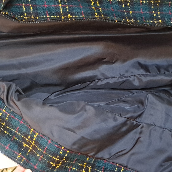 Sag harbor jacket women's size 14 tweed colorful - Picture 8 of 10